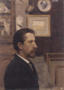 Portrait of a Man Fernand Khnopff